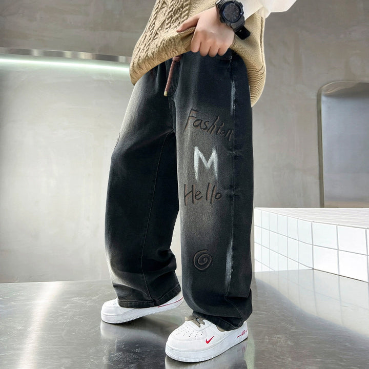 Herren weite Jeans Drune