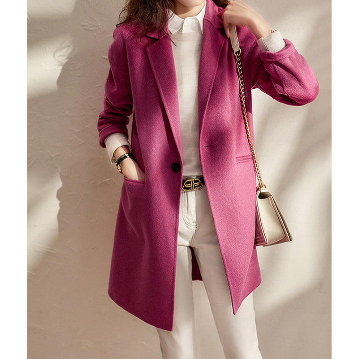 Damen eleganter und modischer Langblazer Drune