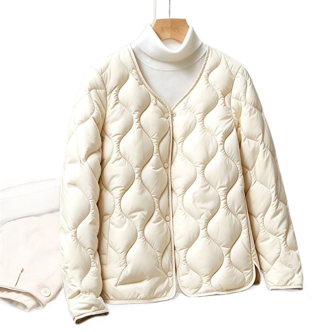 Damen Stilvolle, wattierte Freizeitjacke Drune