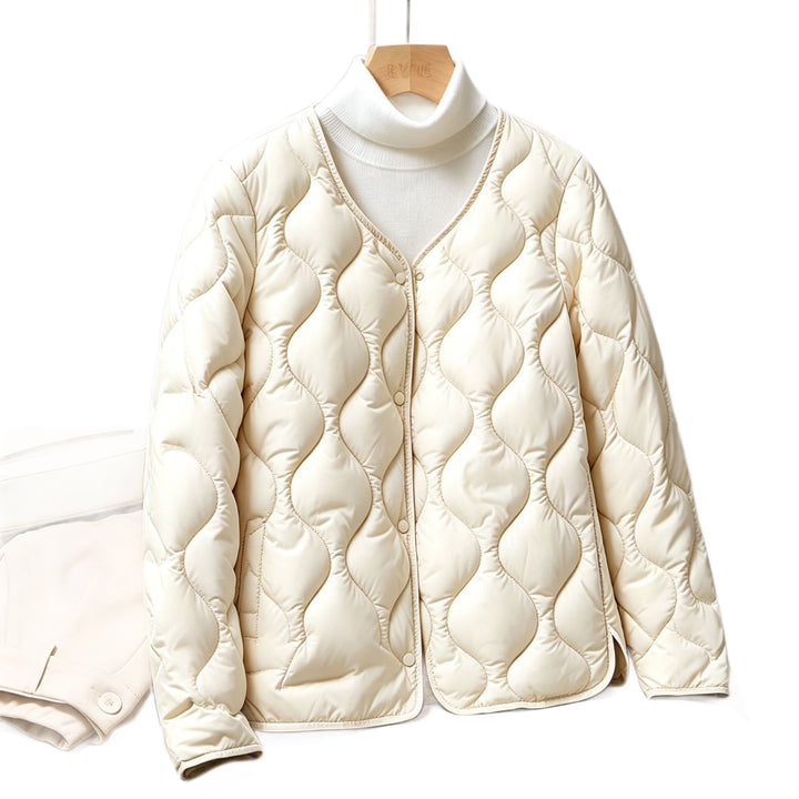 Damen Stilvolle, wattierte Freizeitjacke Drune