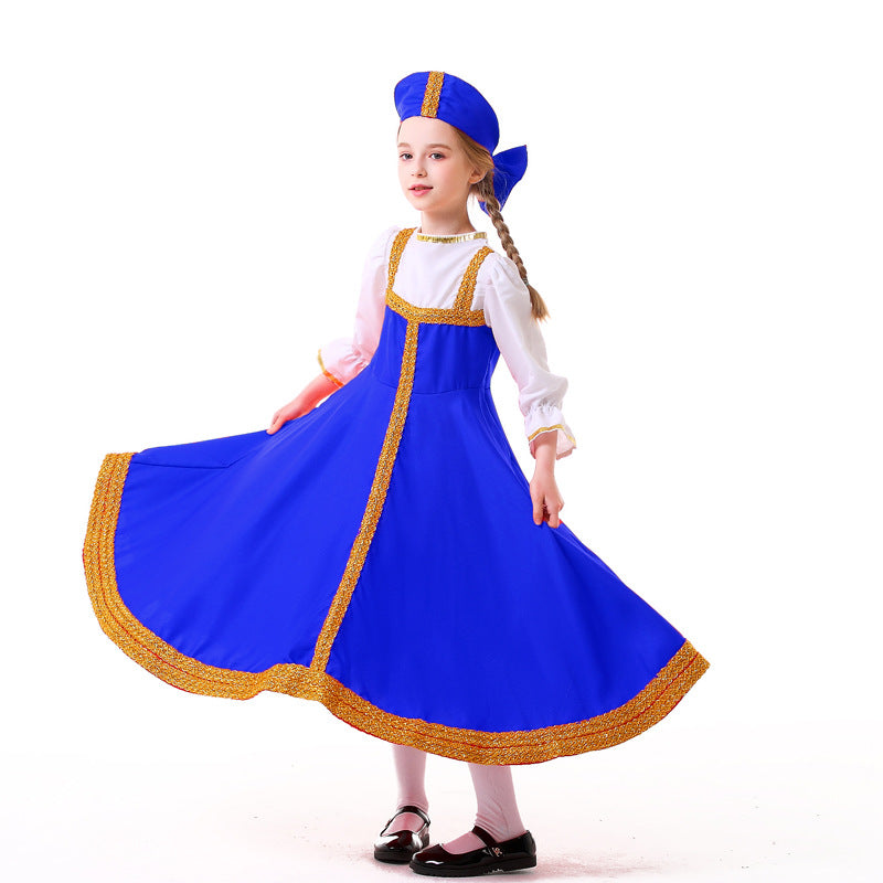 Mädchen Traditionelles Partykleid Drune