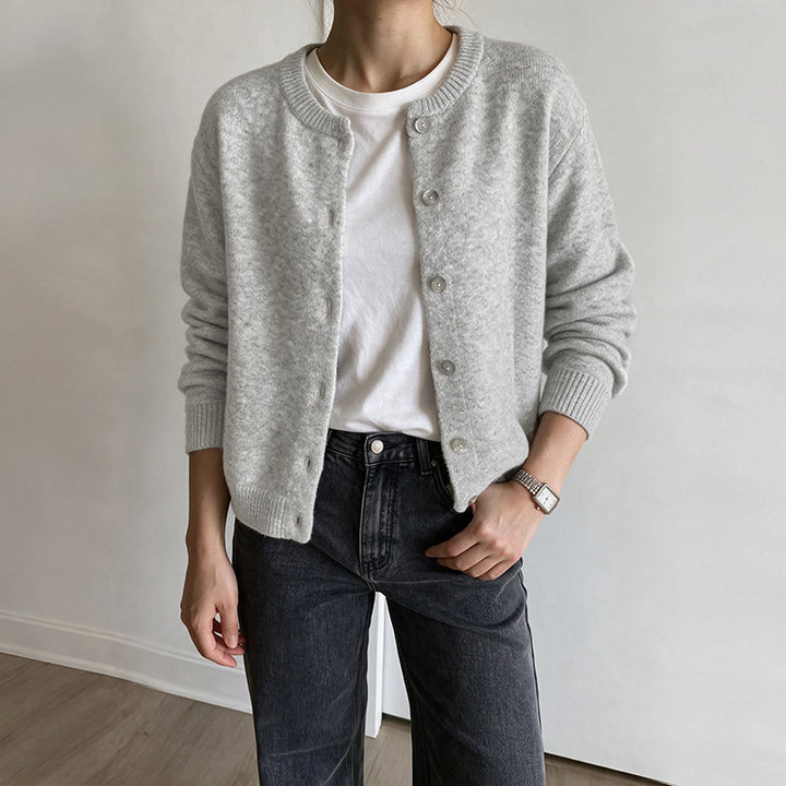 Damen Strickjacke mit Knopfdetails Drune 1788169133