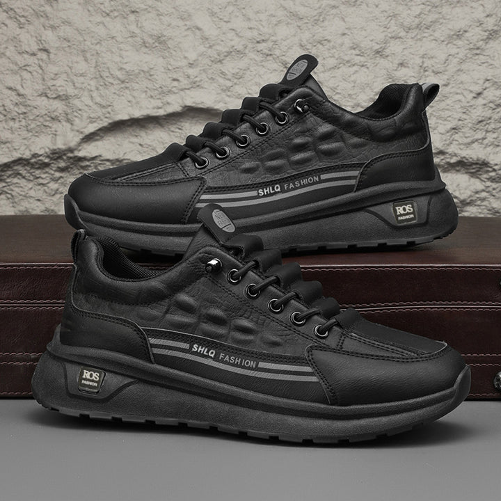 Herren Komfort-Sneaker mit robuster Plattformsohle und gepolstertem Schaft Drune