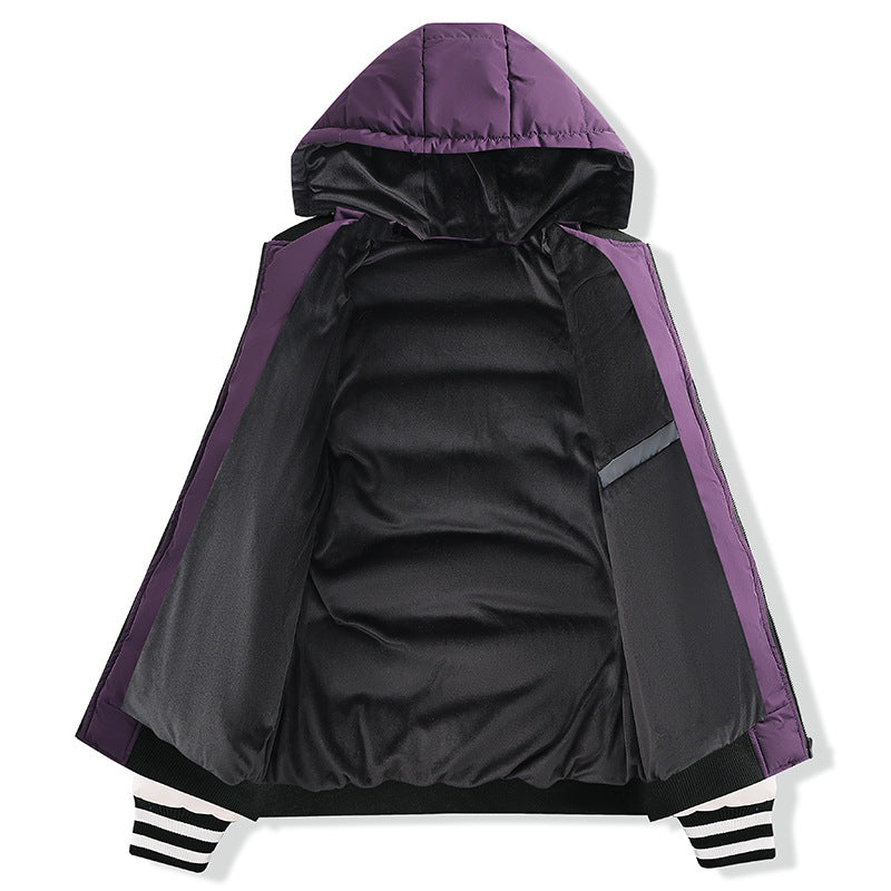 Herren Sportliche Pufferjacke mit hohem Kragen Drune