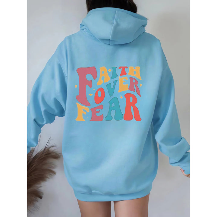 Damen Hoodie mit einzigartigem Grafikanzeige Drune