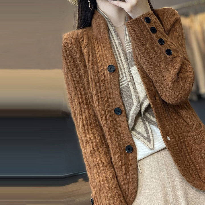 Drune | Freizeit Strickjacke für Damen mit Komfort