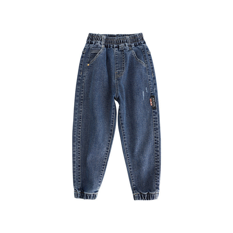 Herren lässige Fleece-Jeans mit wärmendem Innenfutter Drune