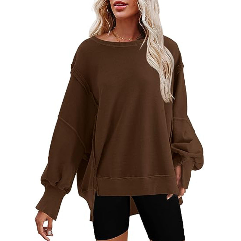 Damen Oversized Sweatshirt Drune
