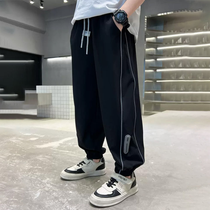 Herren Sportliche Fleece-Hose Drune