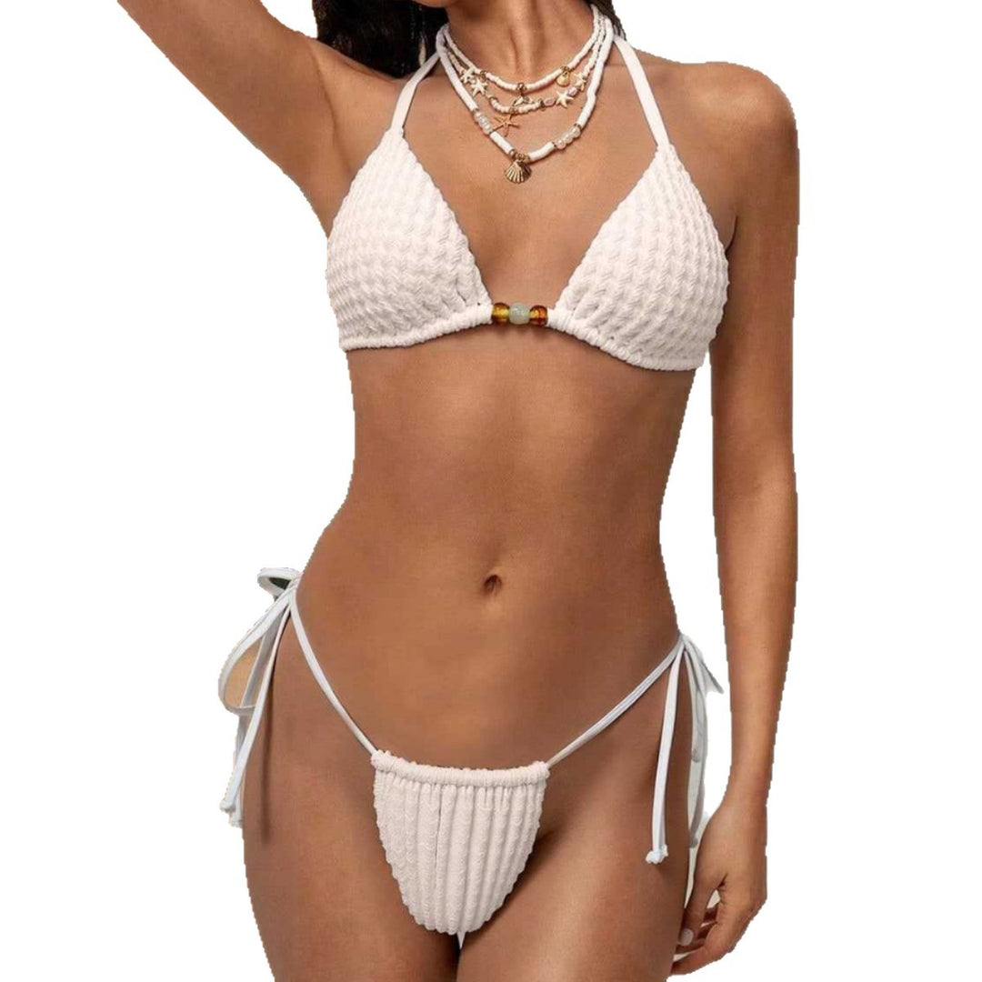 Damen Triangel-Bikini mit akzentuiertem Bindeband Drune