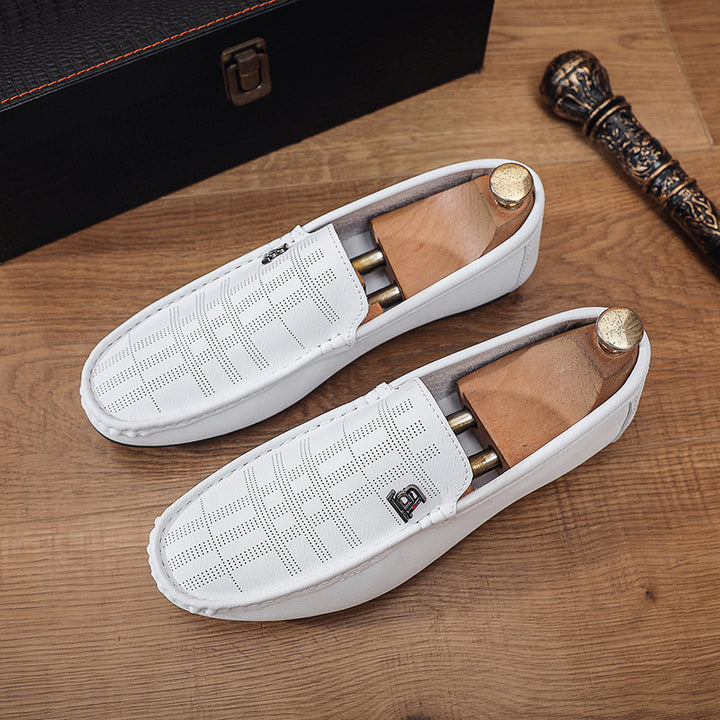 Herren Elegante Mokassins aus weichem Leder Drune