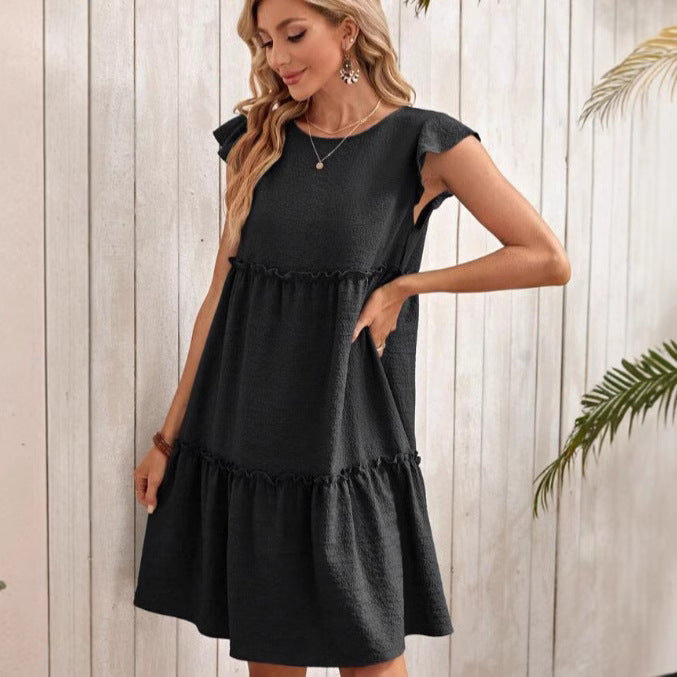 Damen lässiges Sommerkleid Drune