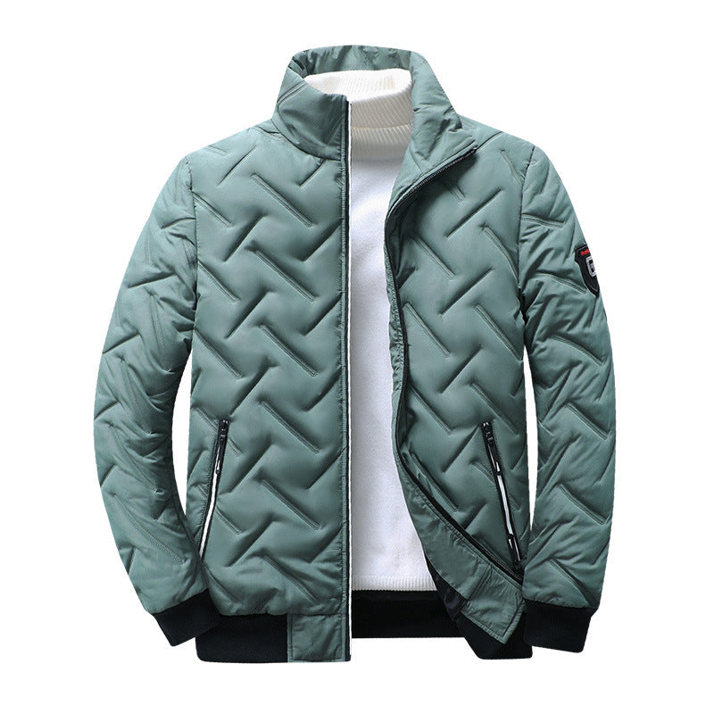 Herren Isolierte Steppjacke mit hochschließendem Kragen Drune