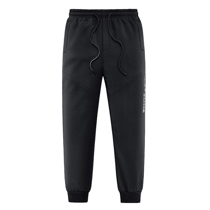 Herren Sportive Jogginghose im Tapered Fit mit Tunnelzug und elastischen Bündchen Drune