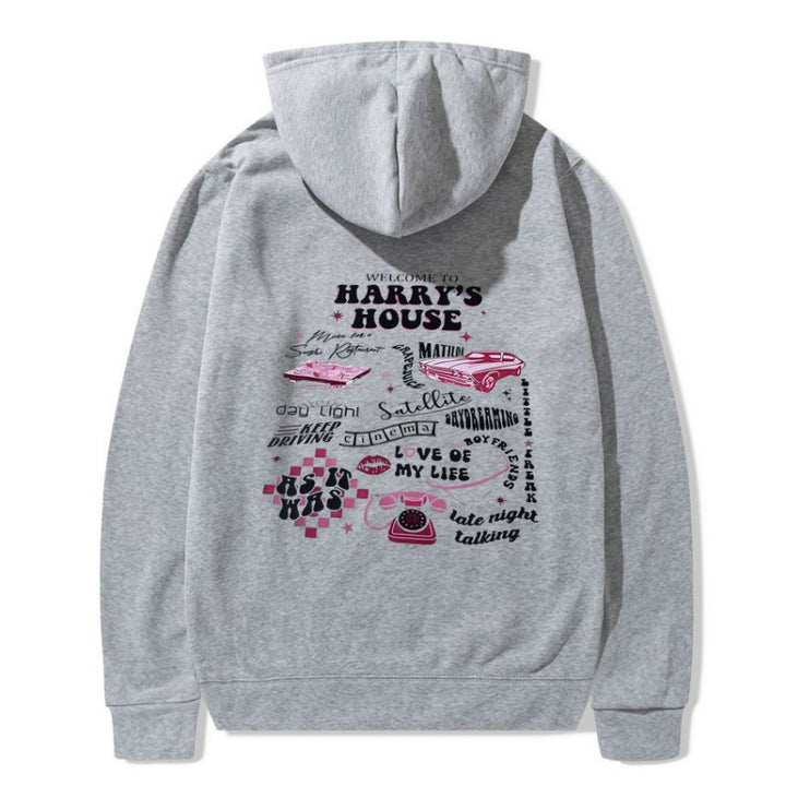 Damen Kapuzenpullover mit einzigartigem Grafikdesign Drune