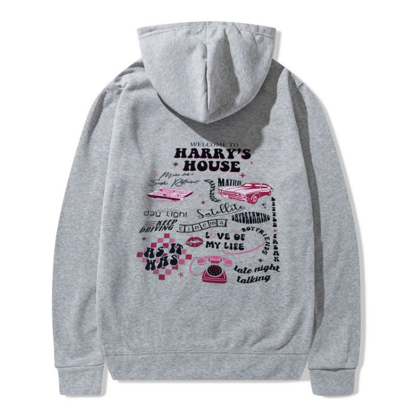 Damen Kapuzenpullover mit einzigartigem Grafikdesign Drune