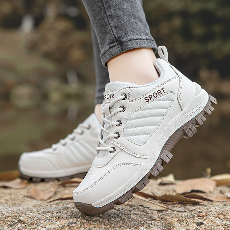 Damen Outdoor Trail Sneakers Drune