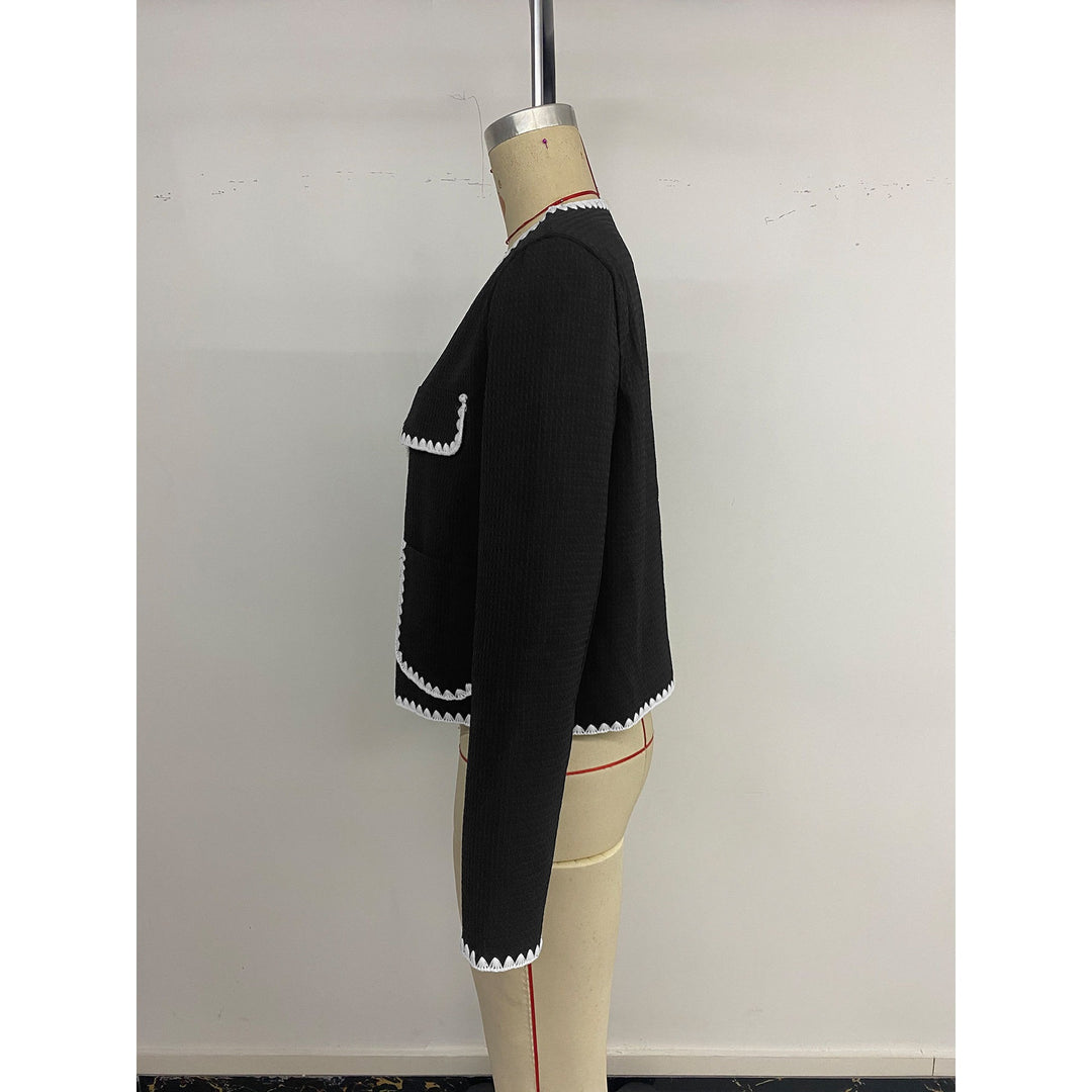 Damen Modejacke mit kontrastierenden Taschen Drune