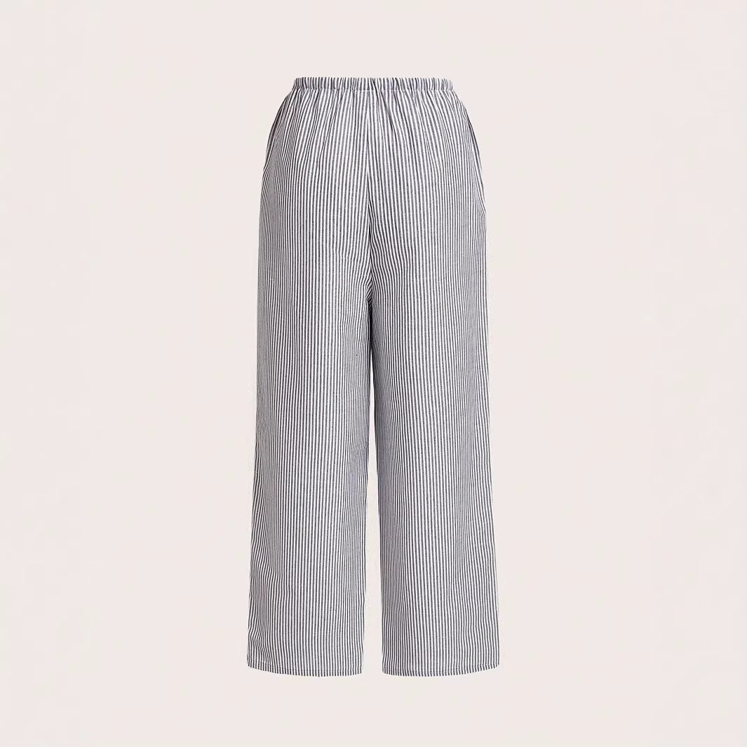 Damen lässige Freizeithose mit Gürtel Drune