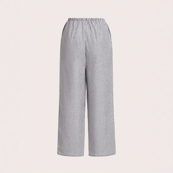 Damen lässige Freizeithose mit Gürtel Drune