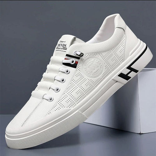 Damen modische Sneaker mit perforiertem Obermaterial und komfortabler Sohle Drune