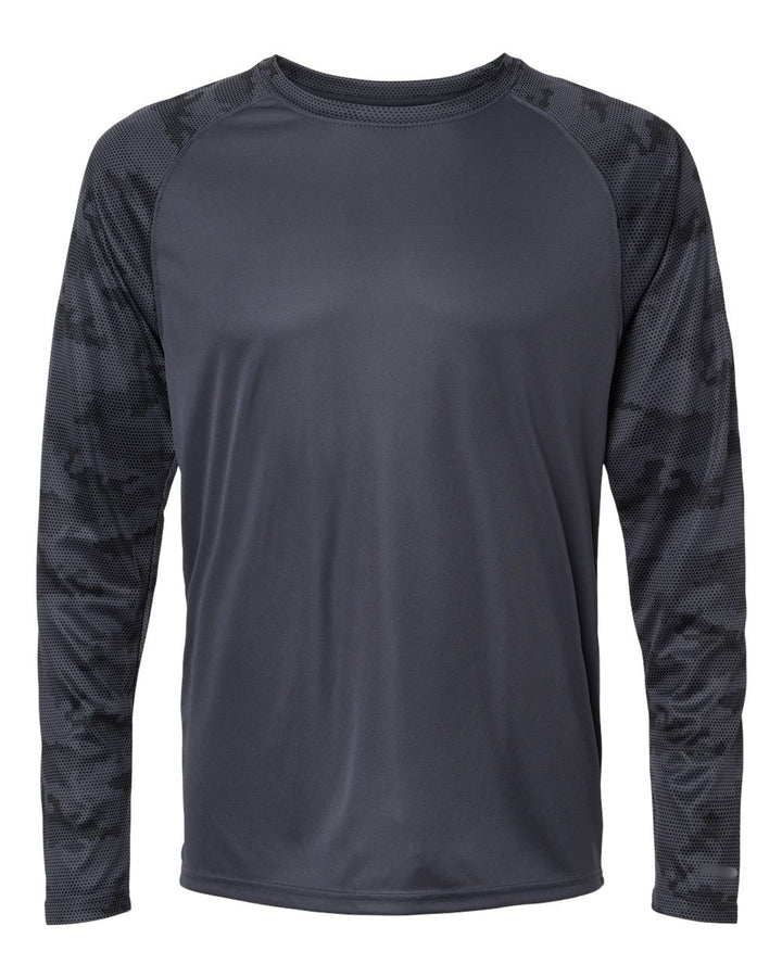 Herren Sportliches Langarm Funktionsshirt