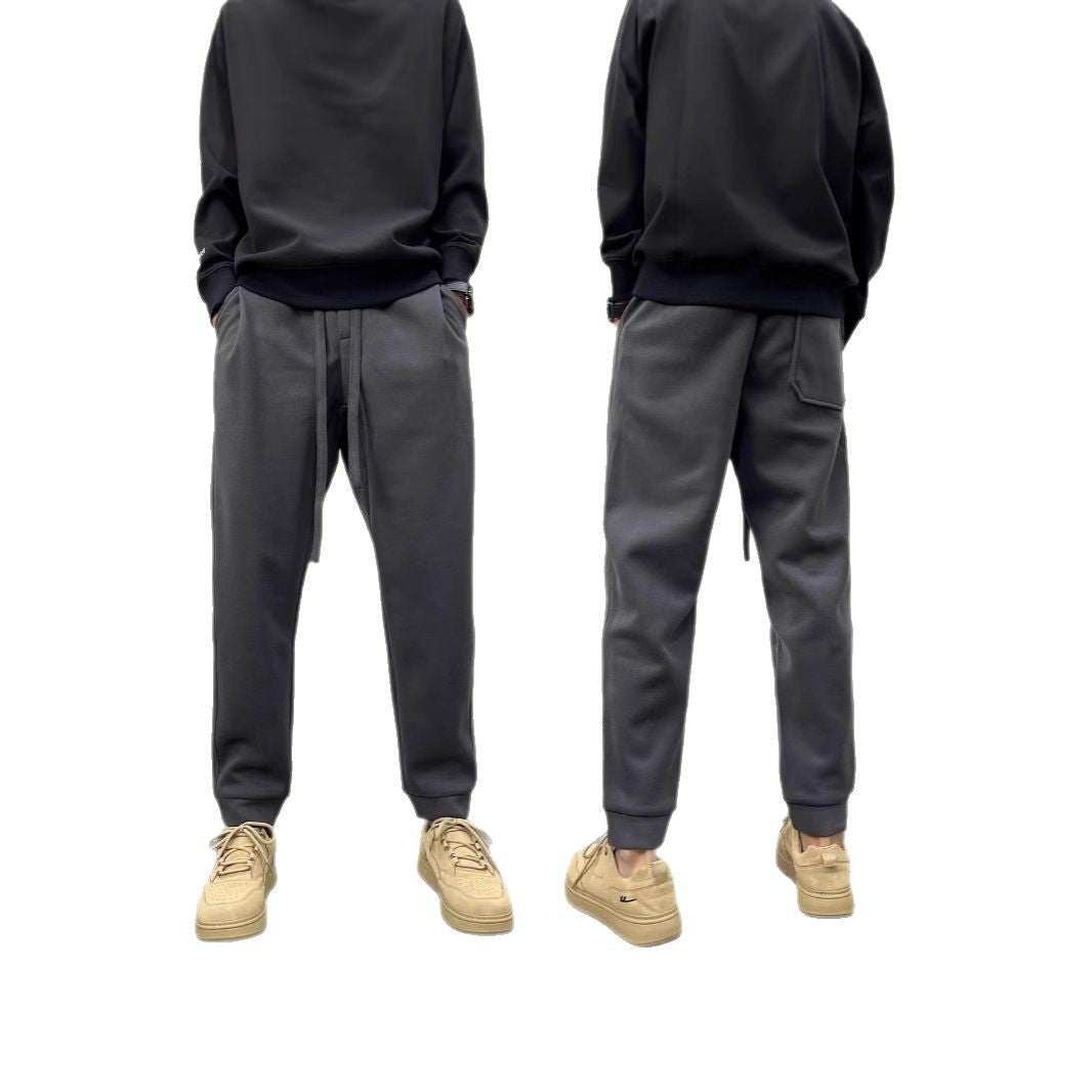 Herren Lässige Sweatpants mit elastischem Bund Drune