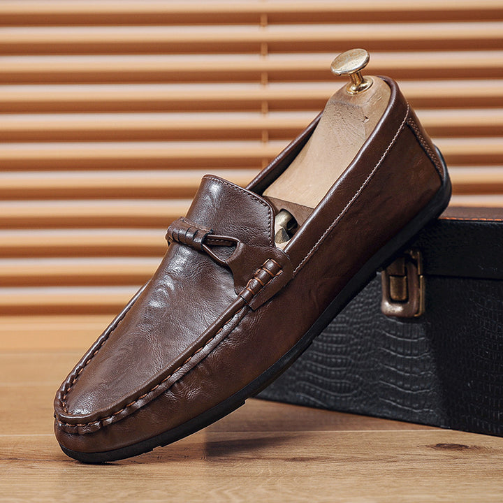 Herren Elegante Mokassins mit feinen Details Drune