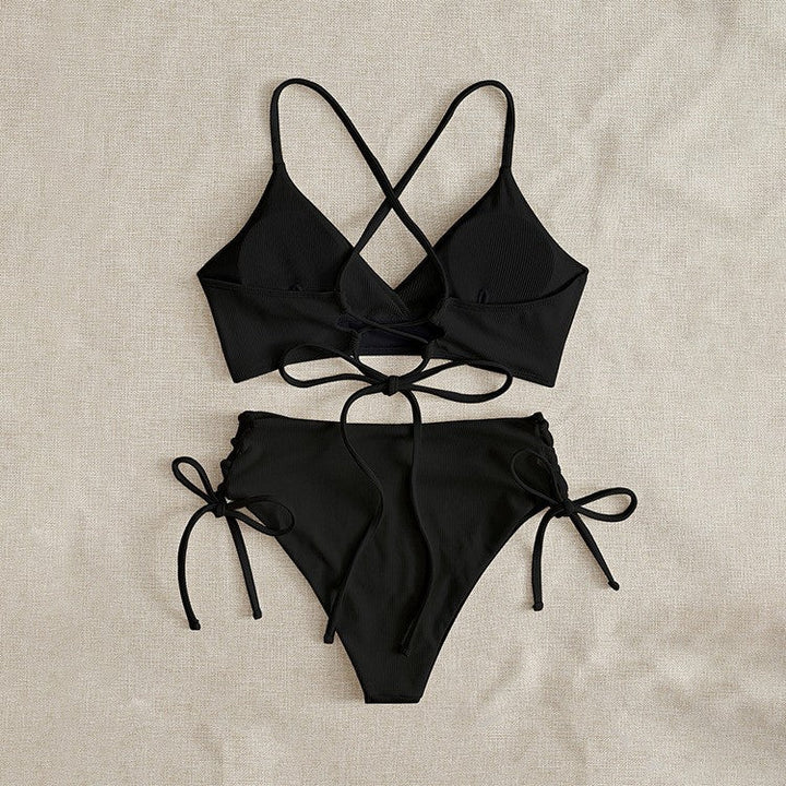 Damen Triangel-Bikini mit raffinierten Kordeldetails Drune