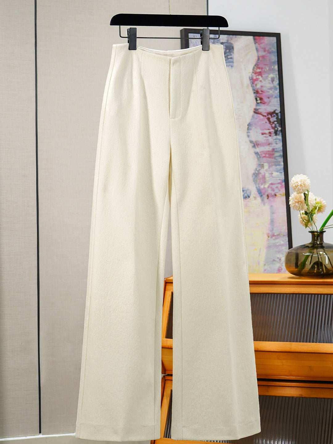 Damen Modische weite Schnitt Hose Drune