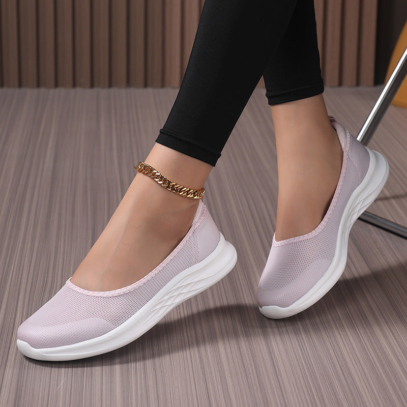 Damen Leichte Slip-On Freizeitschuhe Drune