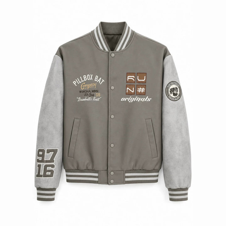 Herren Modische Baseballjacke Drune
