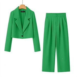 Drune | Klassischer Zweiteiliger Blazer Satz für Damen