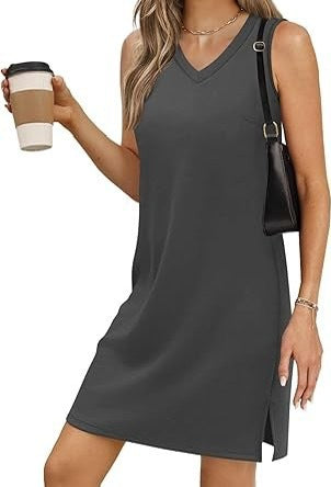 Damen komfortables und stylisches Freizeitkleid Drune