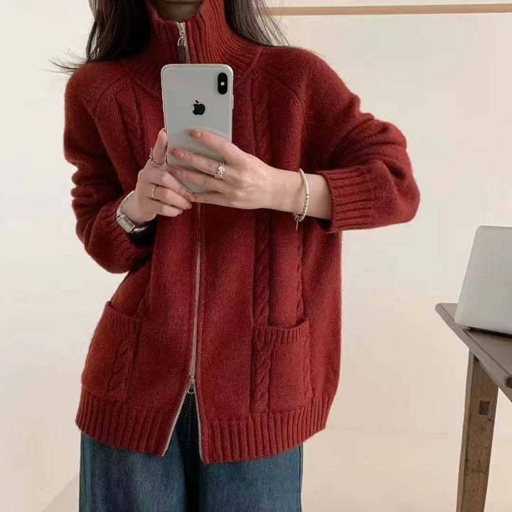 Damen Strickjacke Drune