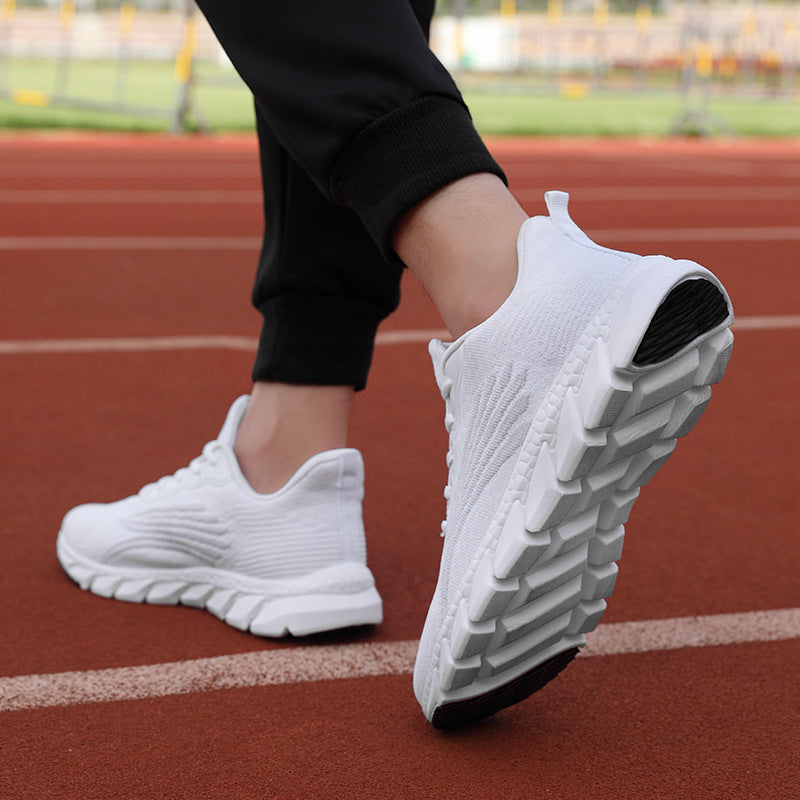 Herren Laufschuhe mit atmungsaktivem Obermaterial und stoßdämpfender Sohle Drune