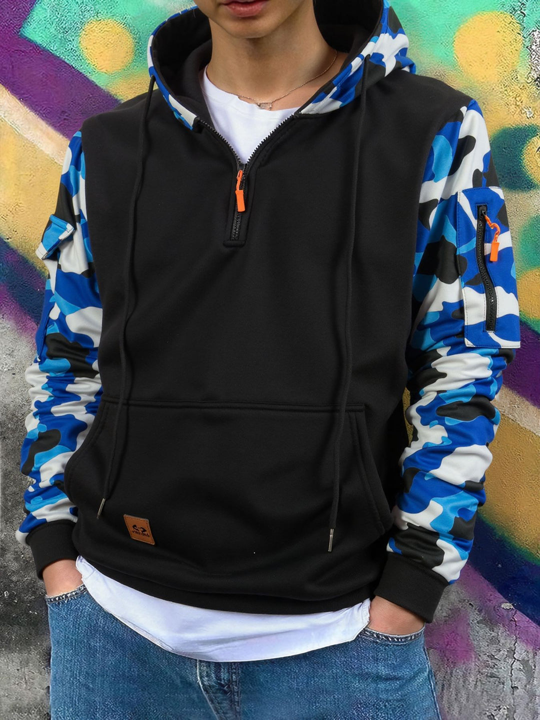 Herren Funktionale Kapuzenjacke Drune