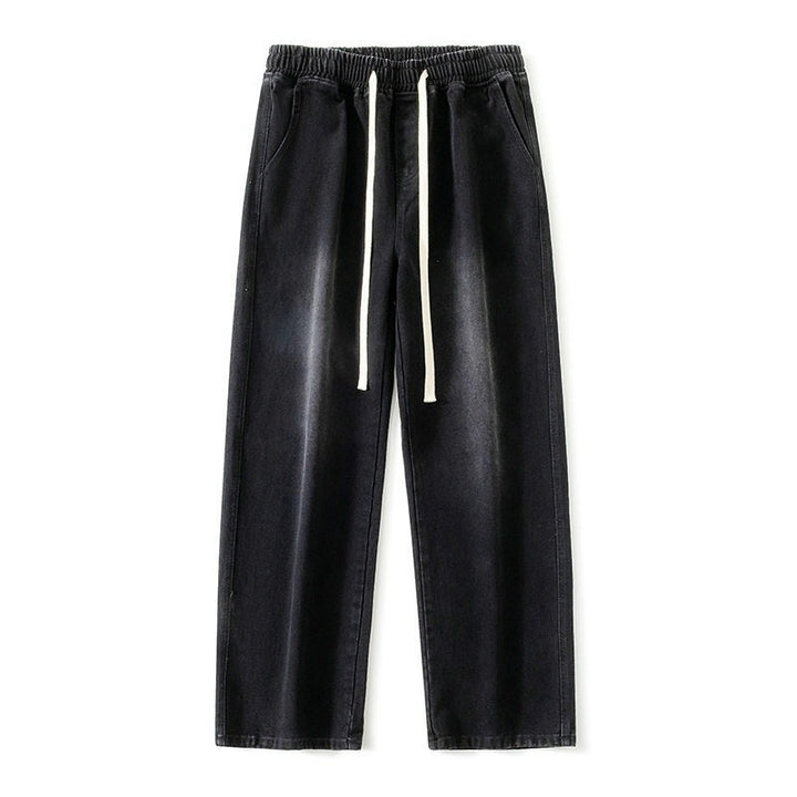 Herren Bequeme und lässige Weitgeschnittene Jeans Drune