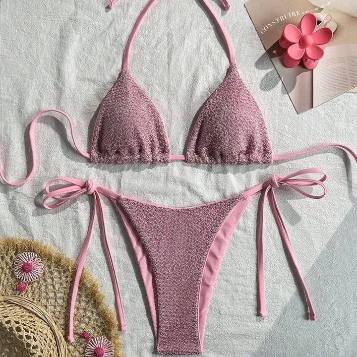 Damen Triangel-Bikini mit funkelnden Akzenten Drune