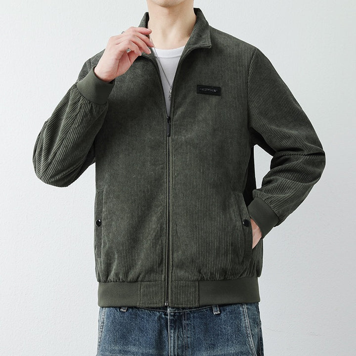 Herren Lässige Cordjacke Drune