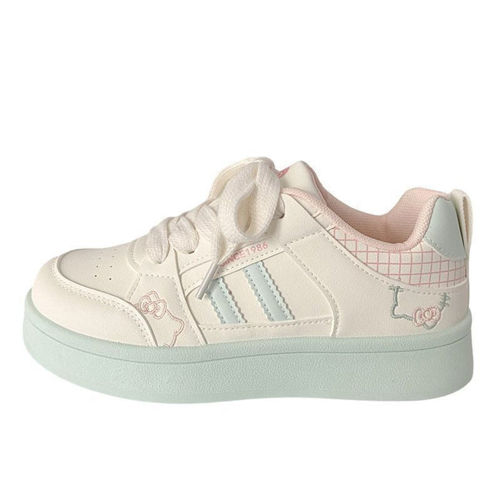 Damen Sportliche Sneakers mit verspielten Tiermotiven und atmungsaktiver Laufsohle Drune