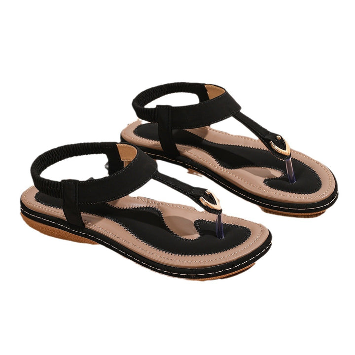 Damen Komfortable Flip-Flops Drune