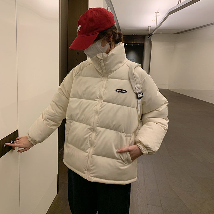 Damen Kurz geschnittene Funktionsjacke mit hohem Kragen Drune