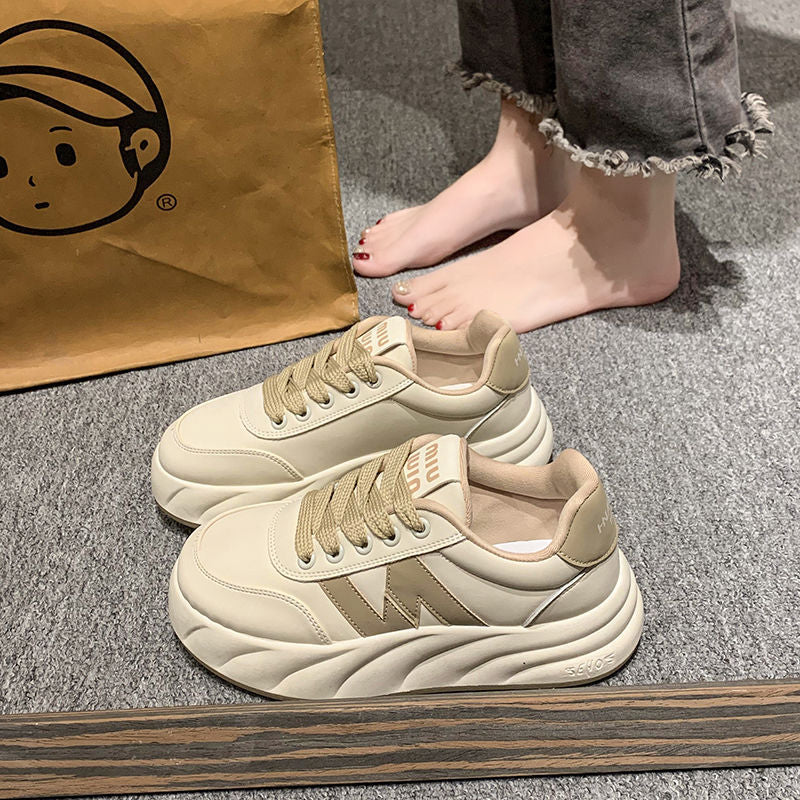 Damen modische Sneaker mit einzigartiger Sohlenstruktur und atmungsaktivem Obermaterial Drune