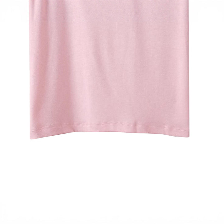 Damen lässiges Baumwoll-Crop-Top mit auffälligem Druck Drune