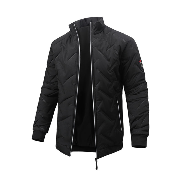Herren Leichte Steppjacke mit hohem Kragen und praktischem Reißverschluss Drune