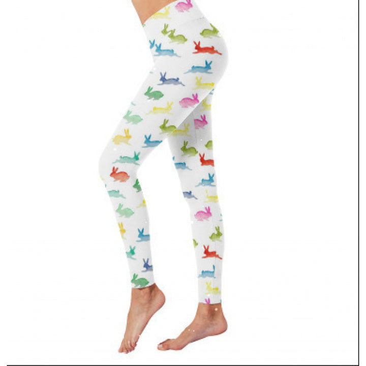 Damen Gemusterte Weihnachtsleggings Drune