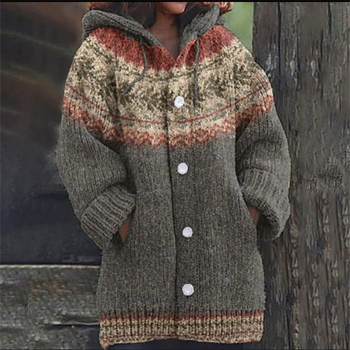 Drune | Streifenmuster-Cardigan
