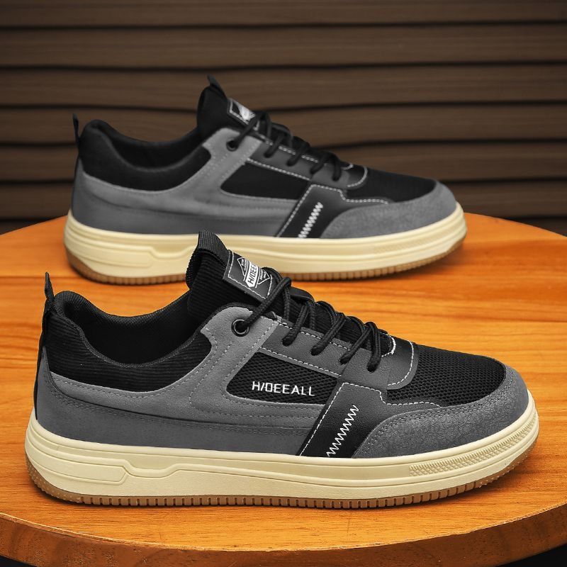 Damen Sportliche Sneakers mit atmungsaktiver Mesh-Oberfläche und rutschfester Sohle Drune