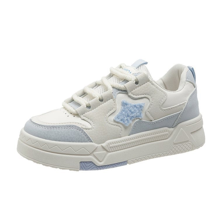 Damen Sneakers mit glitzerndem Sternenapplikation und komfortabler Dämpfung Drune